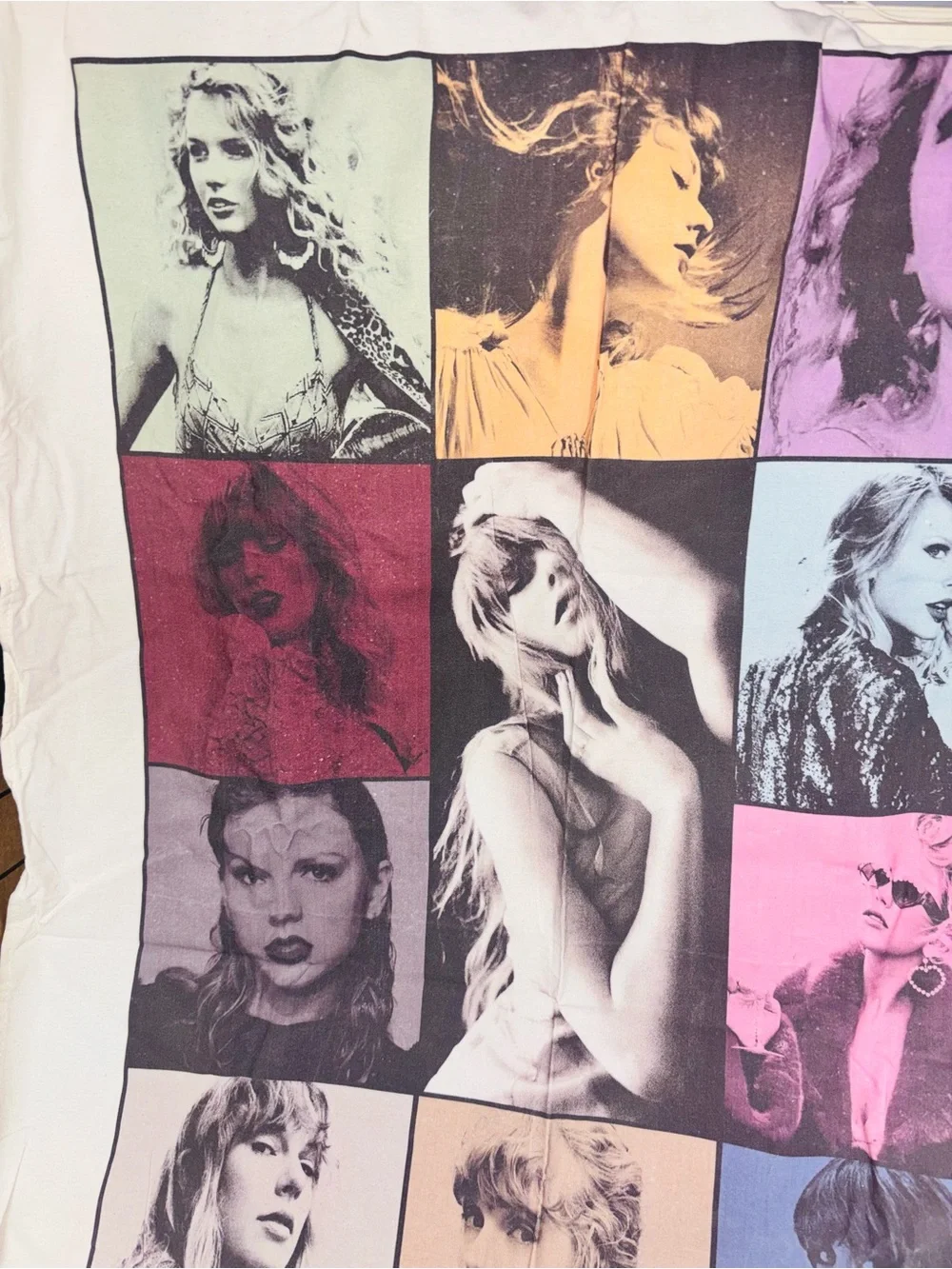 Taylor Swift The Eras Tour Multi-Color Wall Tapestry